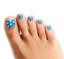 Load image into Gallery viewer, 4th of July Nail Design Minx Nail Wrap Chrome