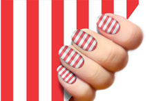 Load image into Gallery viewer, 4th of July Nail Design Minx Nail Wrap Chrome