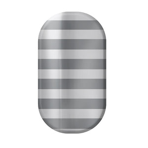 Silver Me Timber Minx Nail Wrap